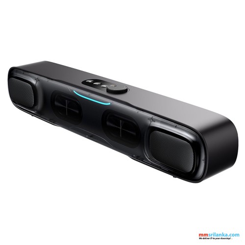 Baseus AeQur DS10 Mini Soundbar Cluster Black (RGB lights, USB audio connection, Tripple Sound effect) (6M)